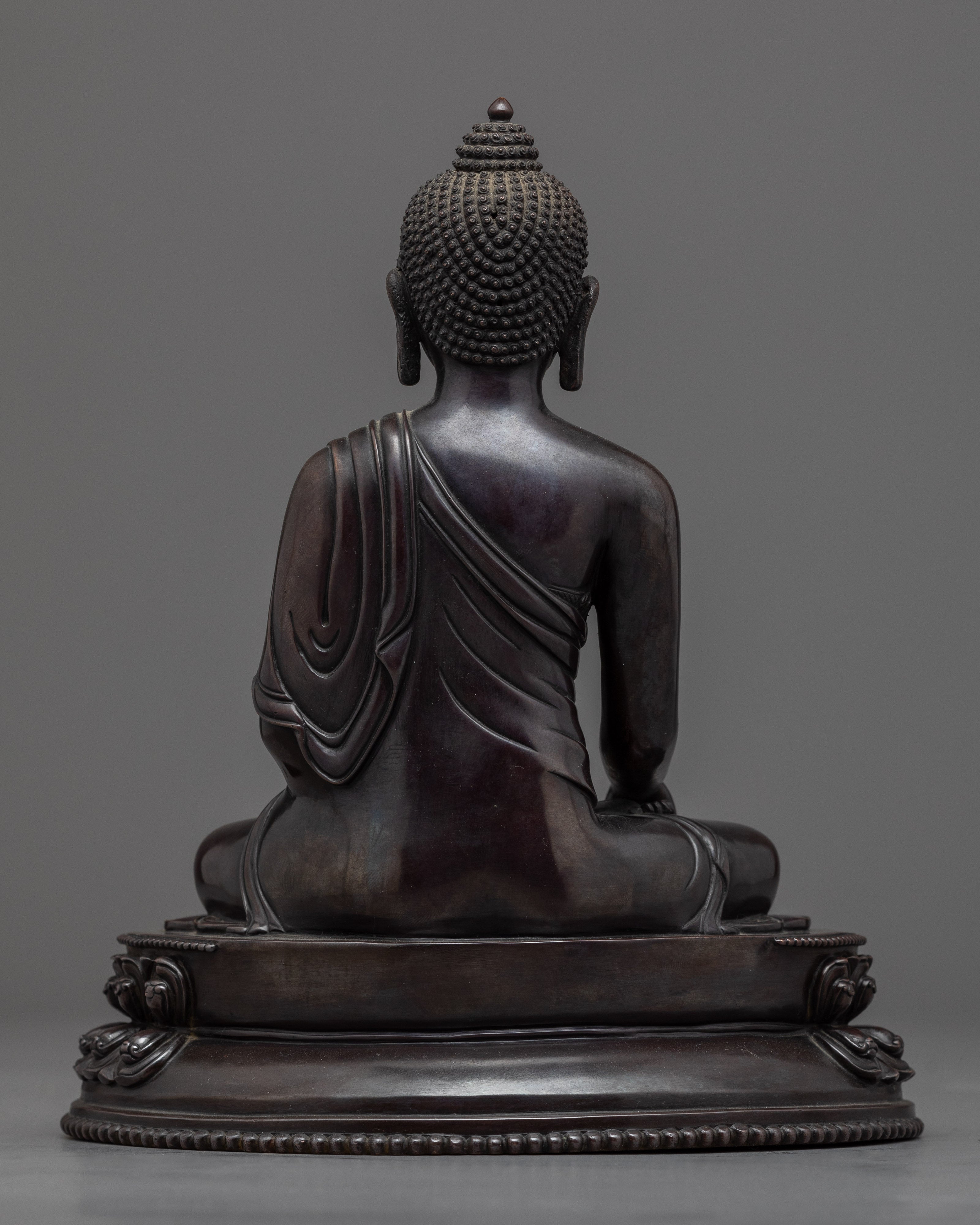 Namo Shakyamuni Buddha Statue | Traditional Buddhist Art of Historic Buddha