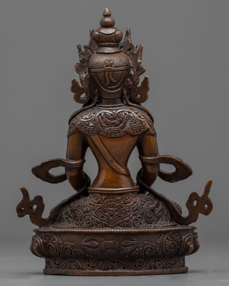 Amitayus Handmade Buddha Statue | Himalayan Buddhist Art