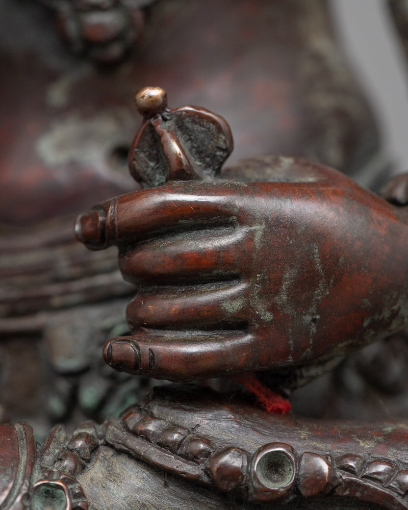 Classic Vajrasattva Bodhisattva Statue | Traditional Buddhist Art for Meditation