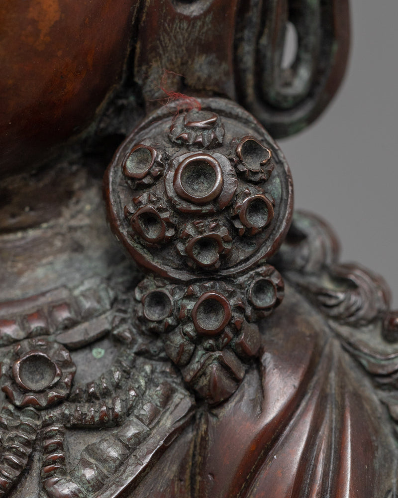 Classic Vajrasattva Bodhisattva Statue | Traditional Buddhist Art for Meditation