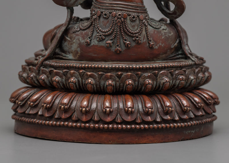 Classic Vajrasattva Bodhisattva Statue | Traditional Buddhist Art for Meditation