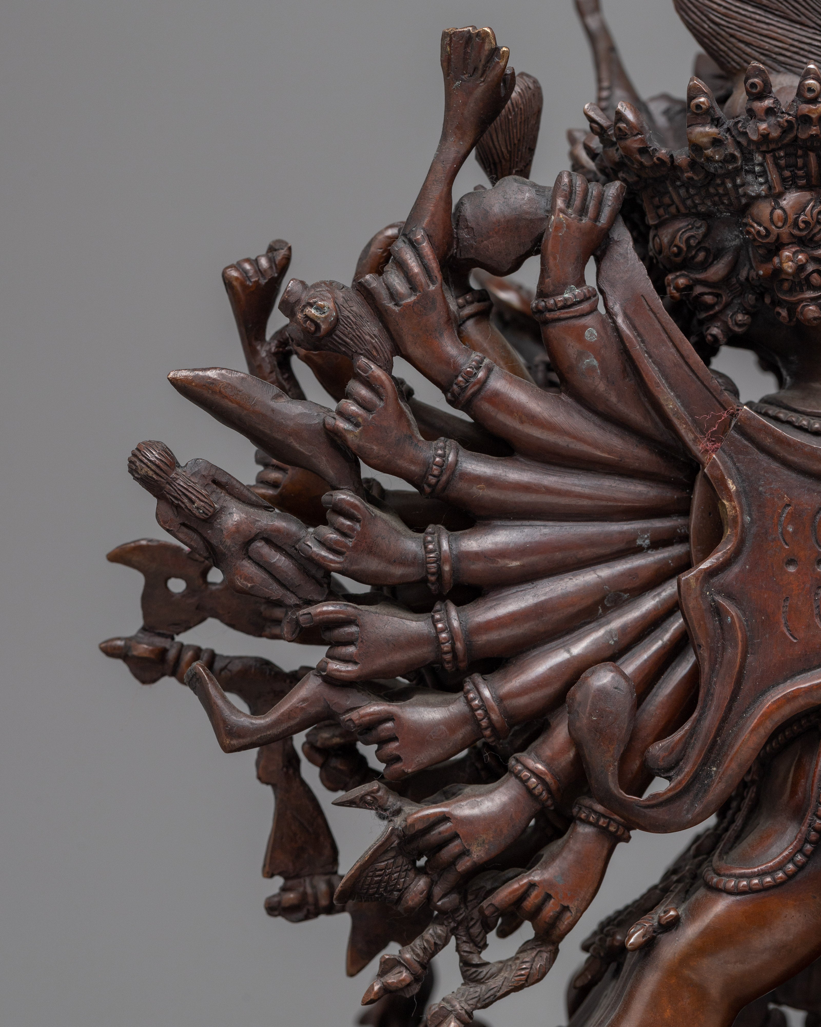 Yamantaka Destroyer of the God of Death Statue | Himalayan Buddhist Art