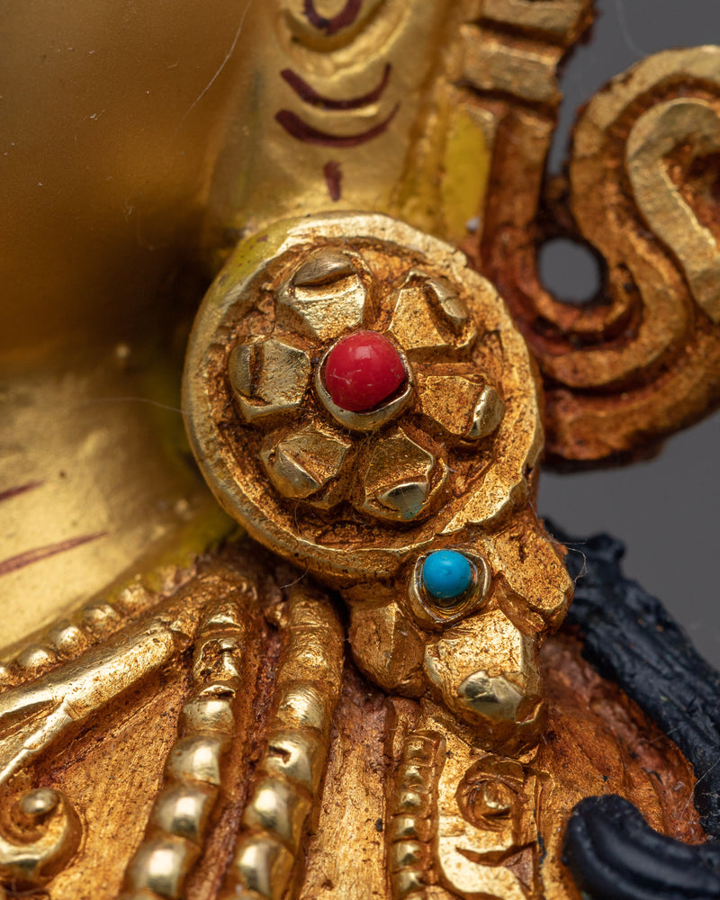 Peaceful Manjushri Statue for Meditation and Ritual | Traditional Buddhist Art