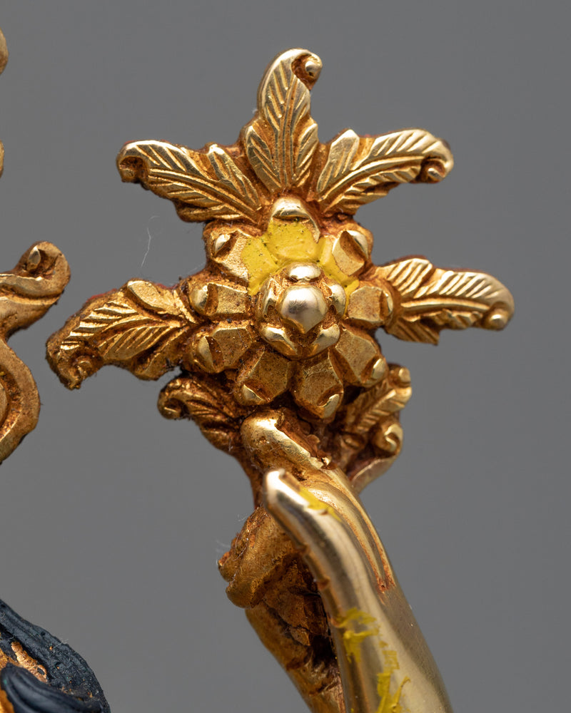 Four Armed Chenrezig Statue | Traditional Himalayan Bodhisattva Statue
