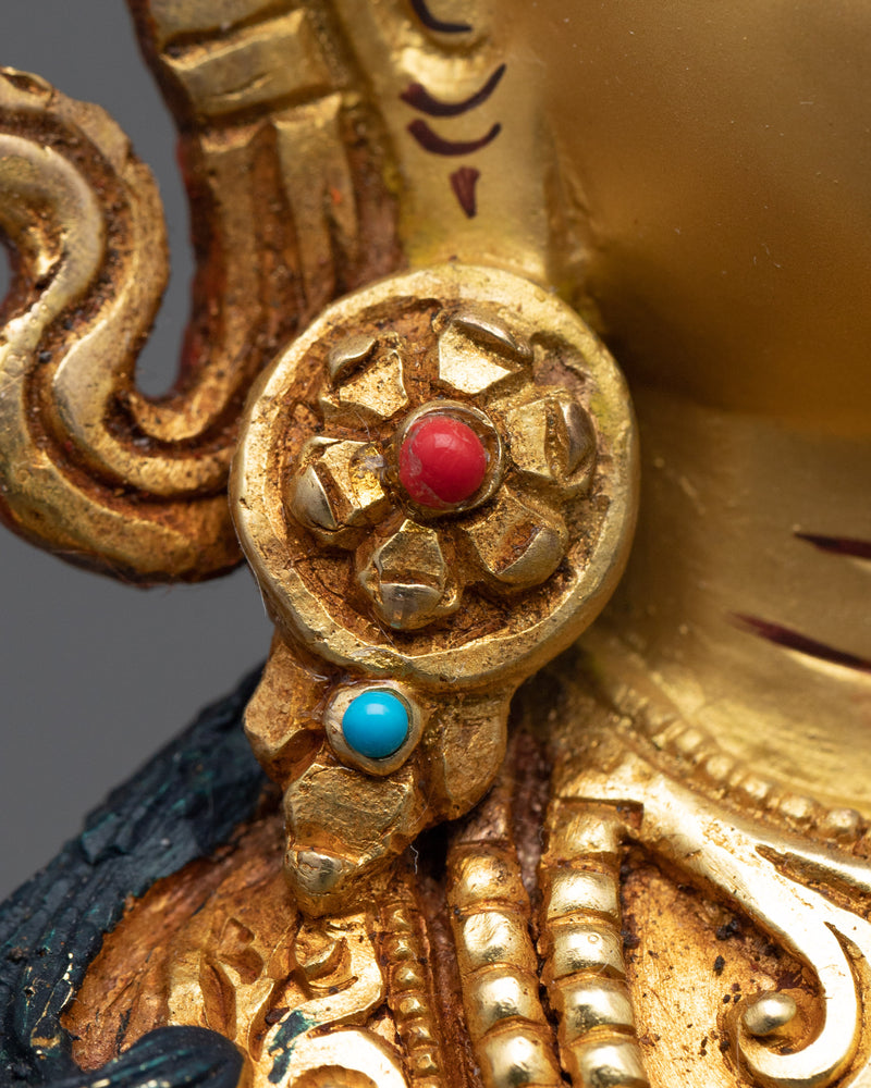 Four Armed Chenrezig Statue | Traditional Himalayan Bodhisattva Statue