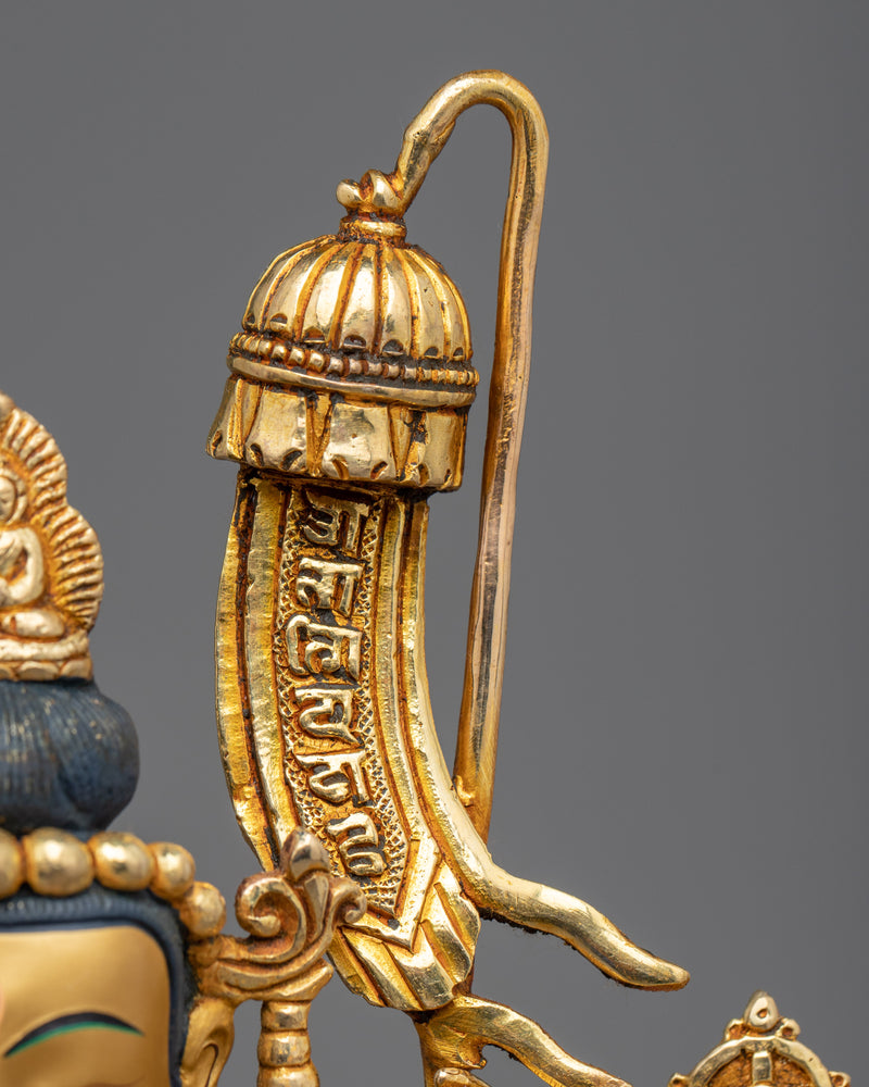 Cundi Bodhisattva Gilded in Pure Gold | Zhǔntí Púsà Hand-Carved Statue