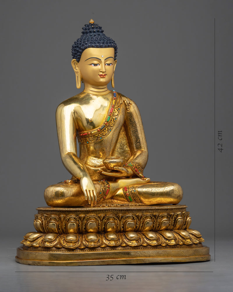 Shakyamuni Buddha, the Historical Buddha Statue | Traditional Figurine