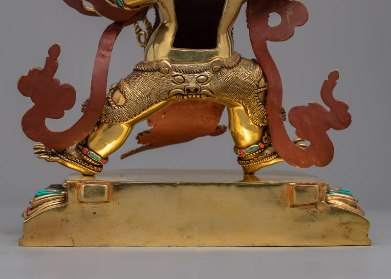 Vajrapani Bodhisattva Statue for Ritual and Meditation | Traditional Himalayan Buddhist Art