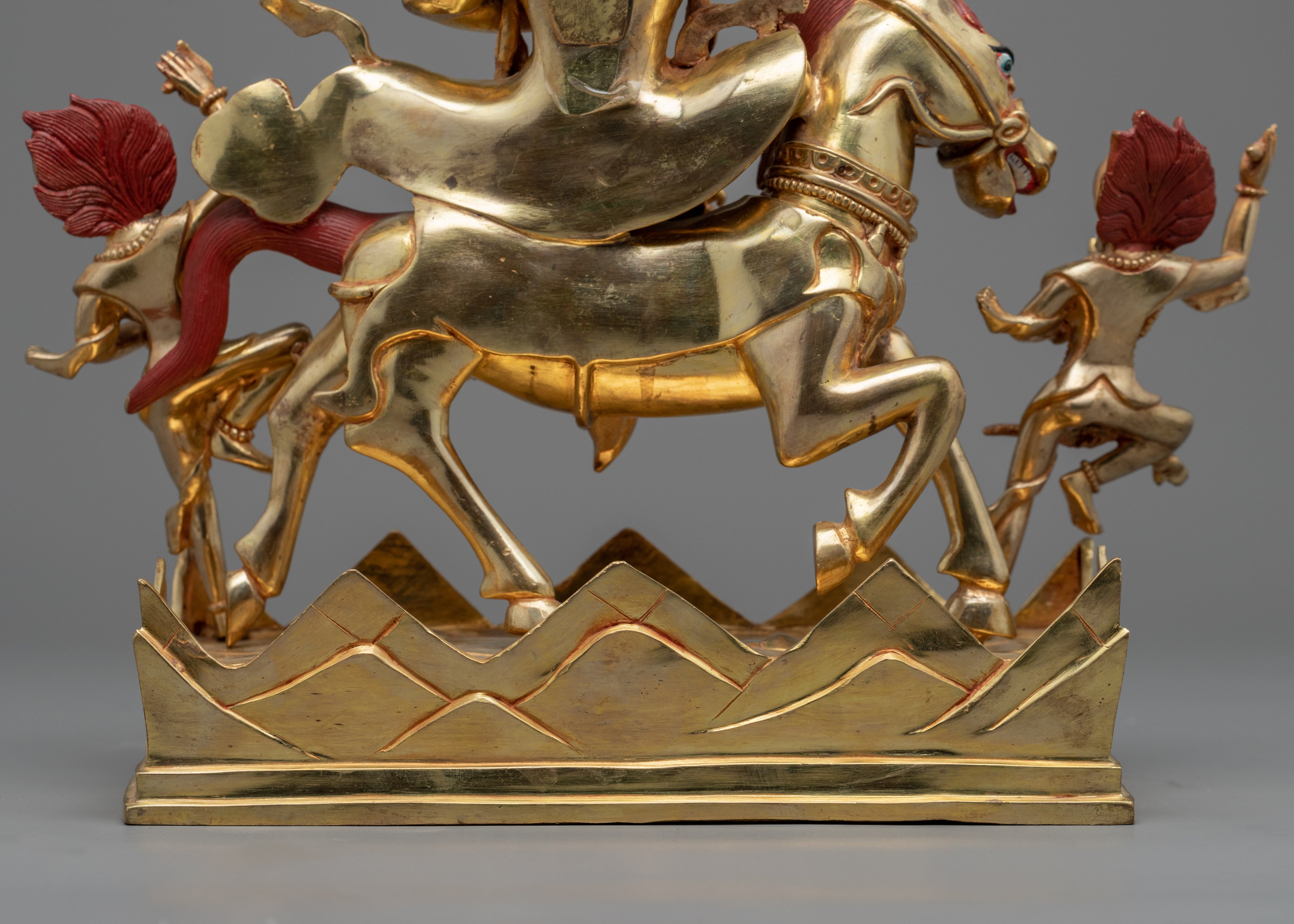 Palden Lhamo Statue for Religious Purpose | Buddhist Fierce Protector Deity Art