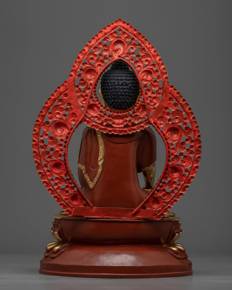 Seated Shakyamuni Buddha Statue | Handcrafted Buddhist Statue