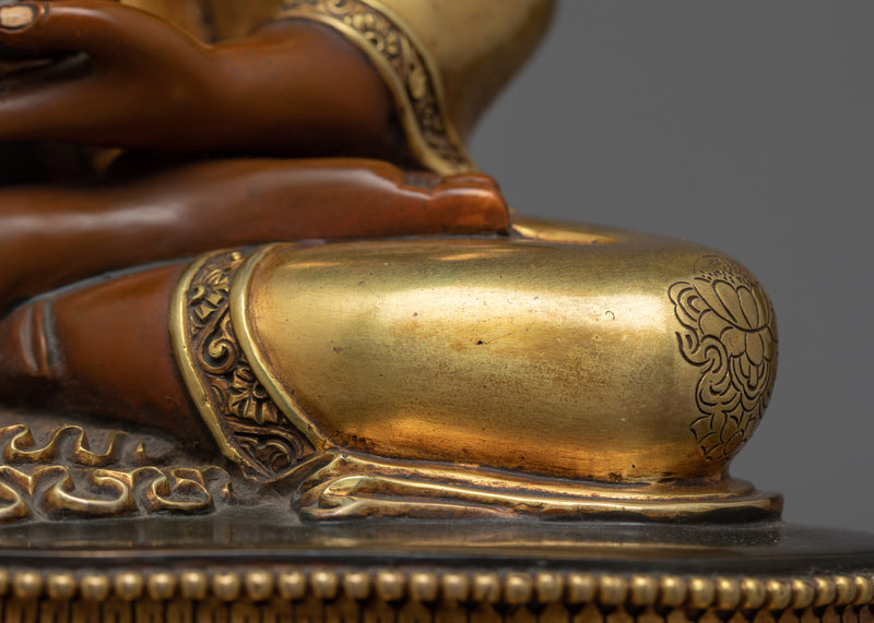 Buddha Shakyamuni Sculpture for Meditation | Finely Carved Buddhist Art