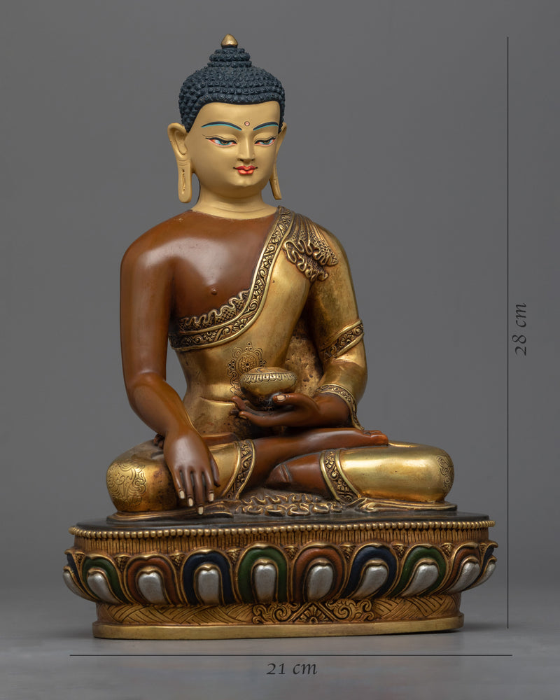 Buddha Shakyamuni Sculpture for Meditation | Finely Carved Buddhist Art