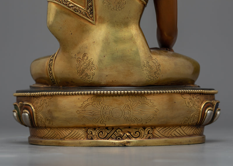 Buddha Shakyamuni Sculpture for Meditation | Finely Carved Buddhist Art