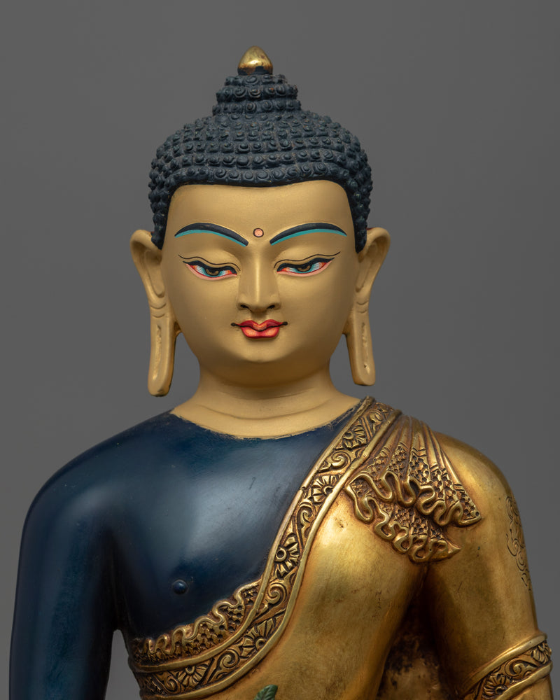 Healing Medicine Buddha for Meditation | Traditional Buddhist Art