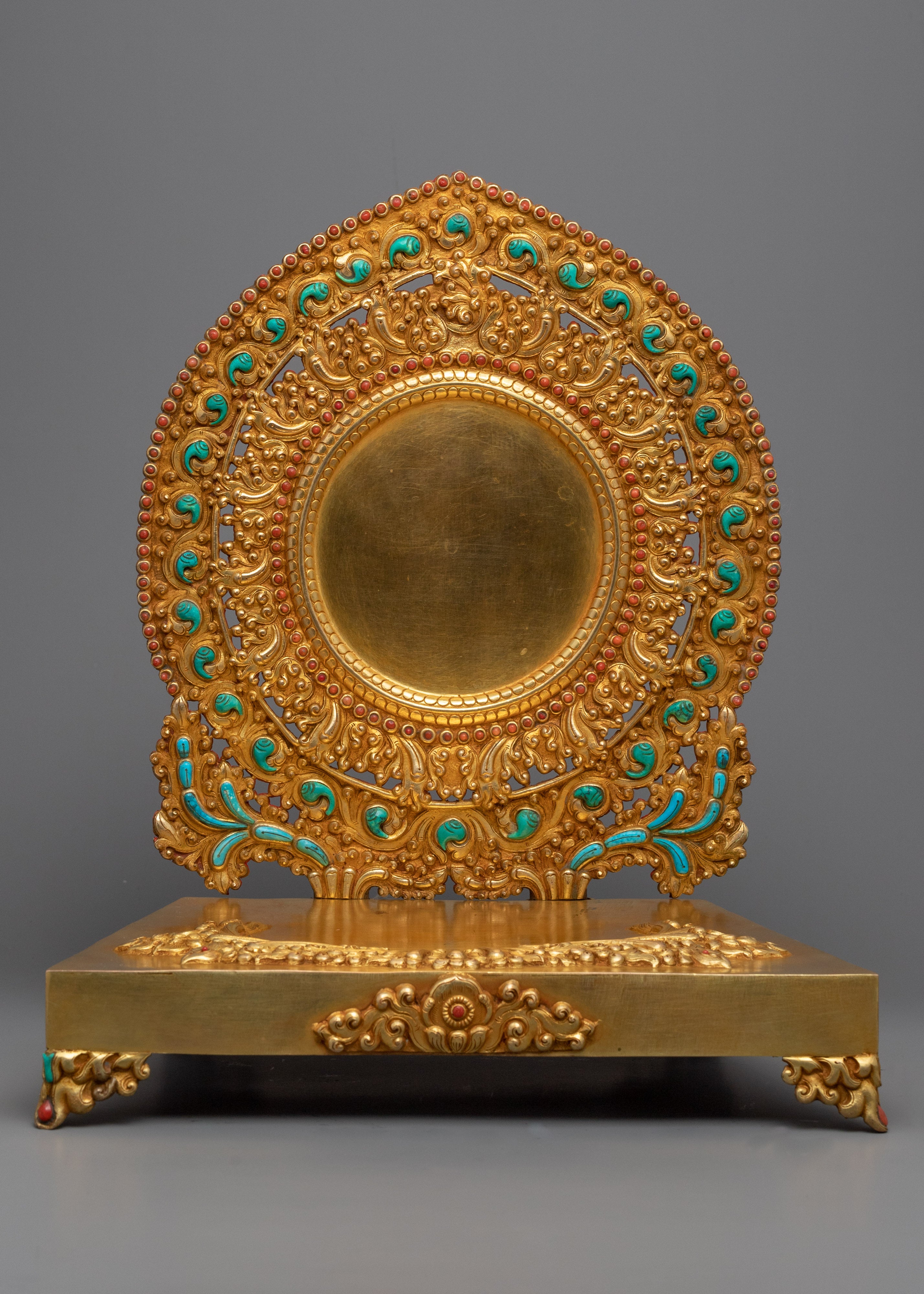 Dzambhala practice Statue | Gold Gilded Buddhist Artist