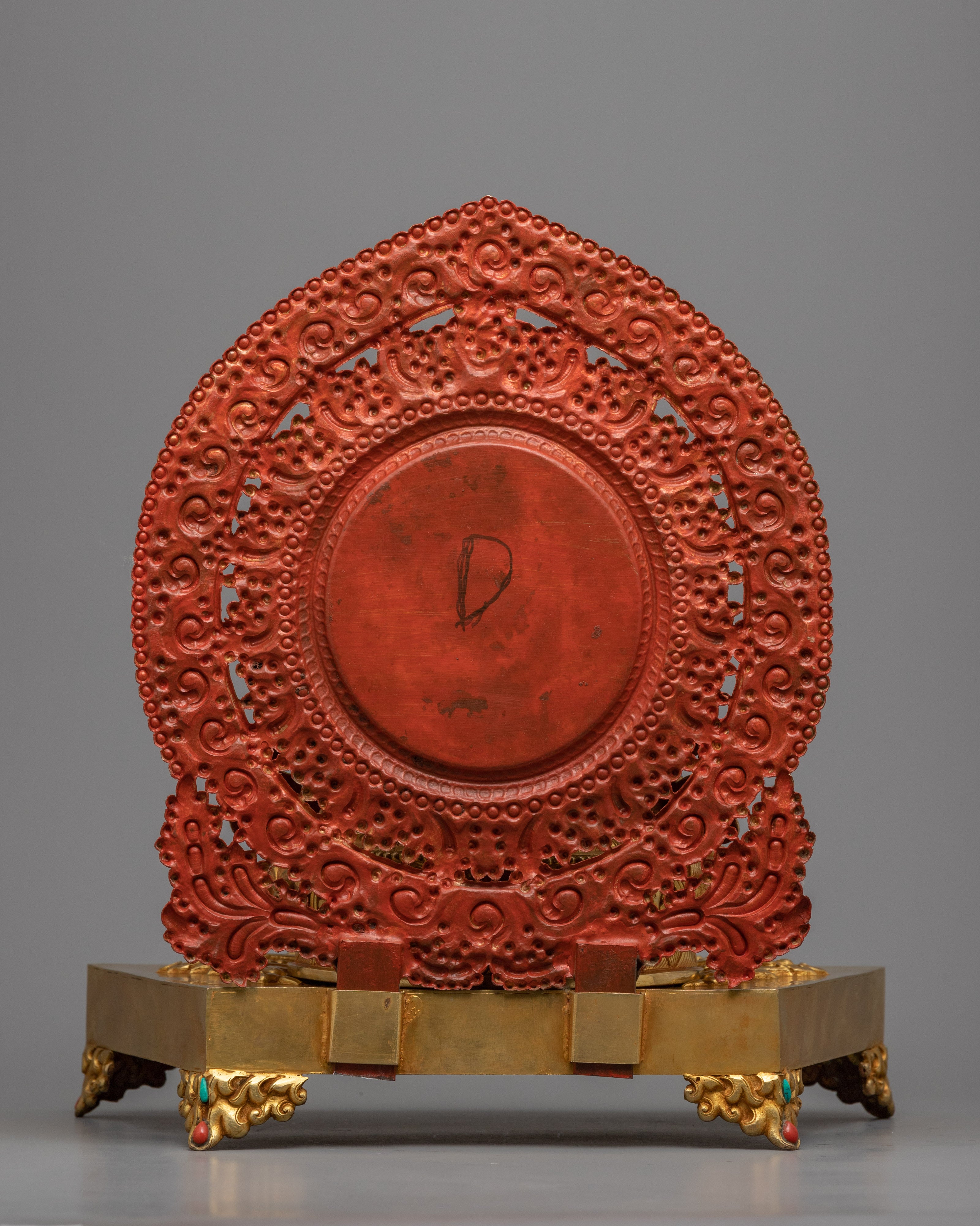 Dzambhala practice Statue | Gold Gilded Buddhist Artist