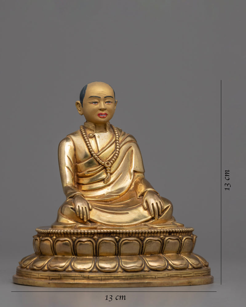 Tulku Urgyen Rinpoche Statue | Handmade Buddhist Sculpture of Buddhist Master