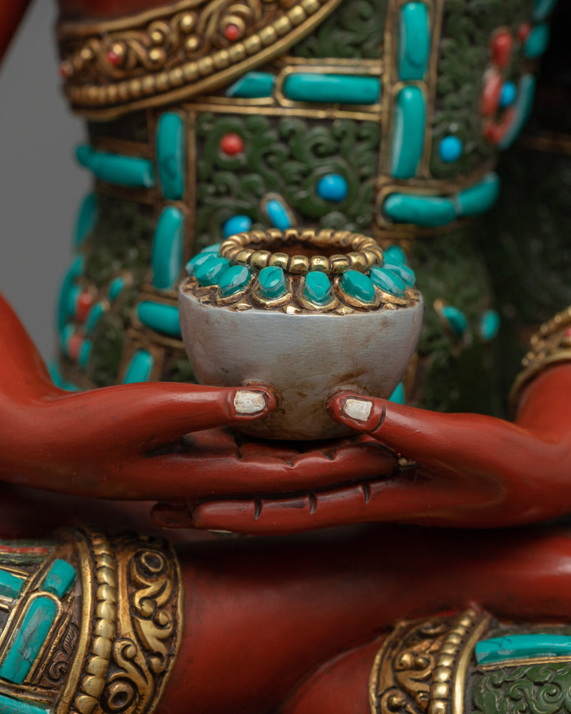 Three Buddha Statues Set | Medicine Buddha, Shakyamuni Buddha, Amitabha Buddha