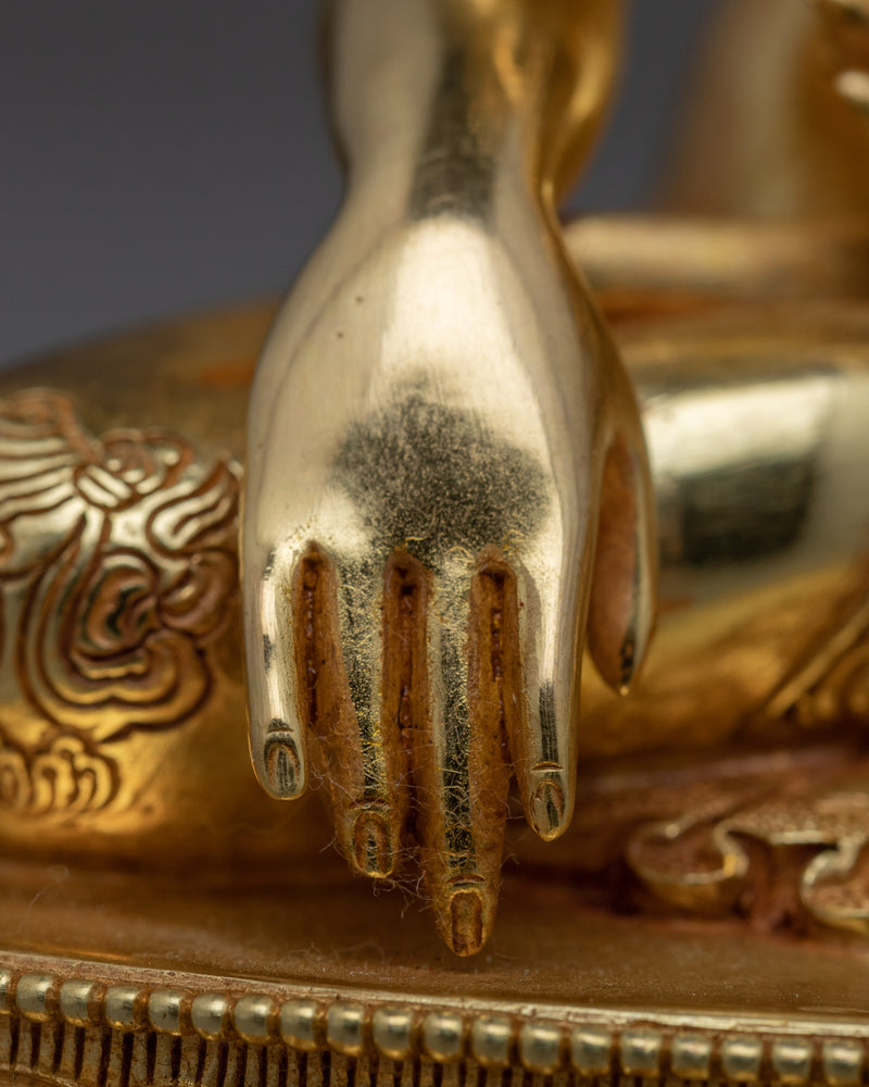 Historical Buddha Shakyamuni Statue for Meditation | Tibetan Buddhist Statues