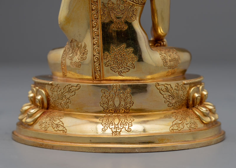 Historical Buddha Shakyamuni Statue for Meditation | Tibetan Buddhist Statues