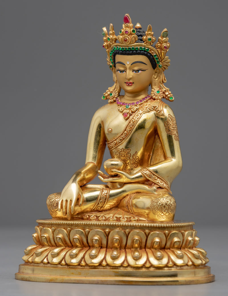 Historical Buddha Shakyamuni Statue for Meditation | Tibetan Buddhist Statues