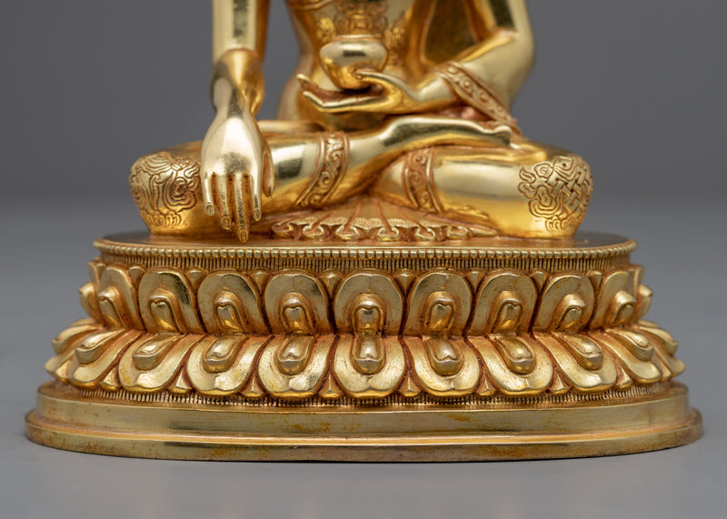 Historical Buddha Shakyamuni Statue for Meditation | Tibetan Buddhist Statues