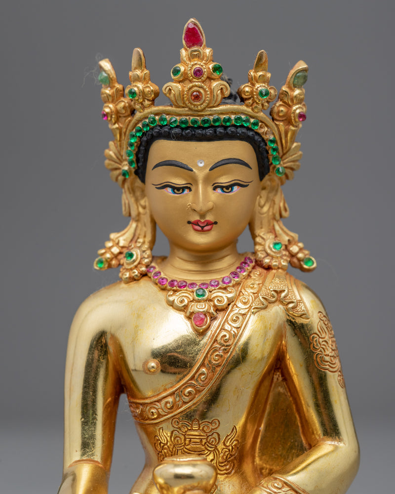 Historical Buddha Shakyamuni Statue for Meditation | Tibetan Buddhist Statues