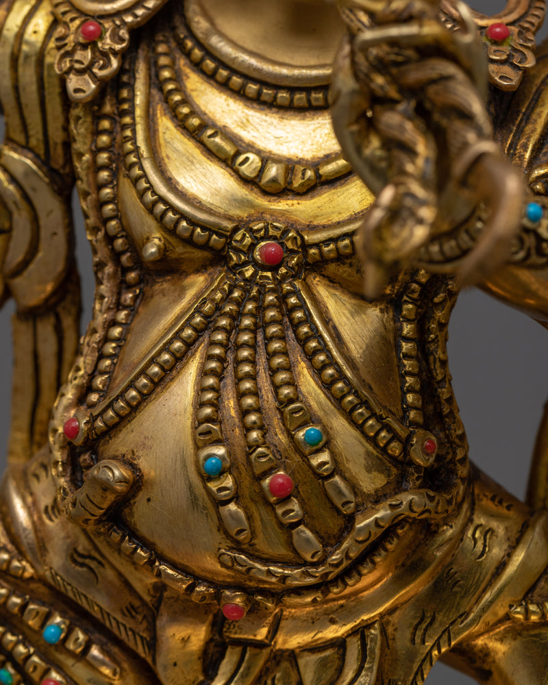 Om Vajrapani Hum Statue | Buddhist Wrathful Deity Statue