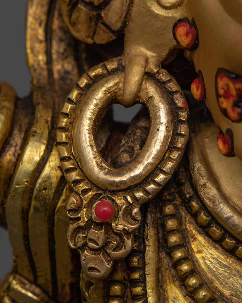 Om Vajrapani Hum Statue | Buddhist Wrathful Deity Statue