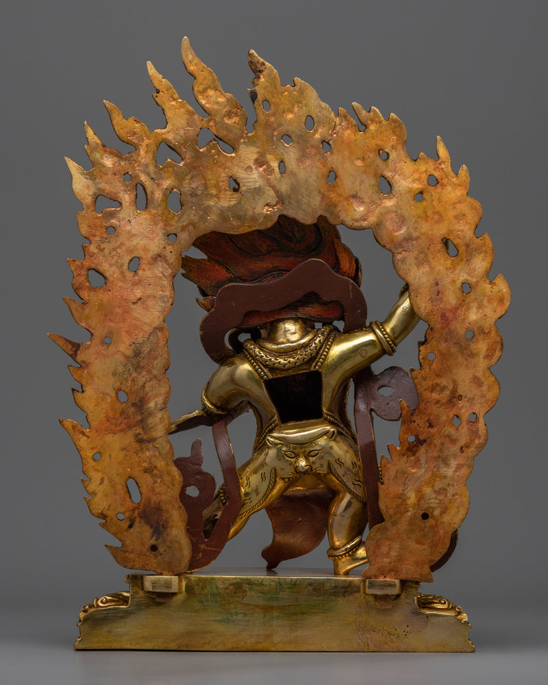 Om Vajrapani Hum Statue | Buddhist Wrathful Deity Statue