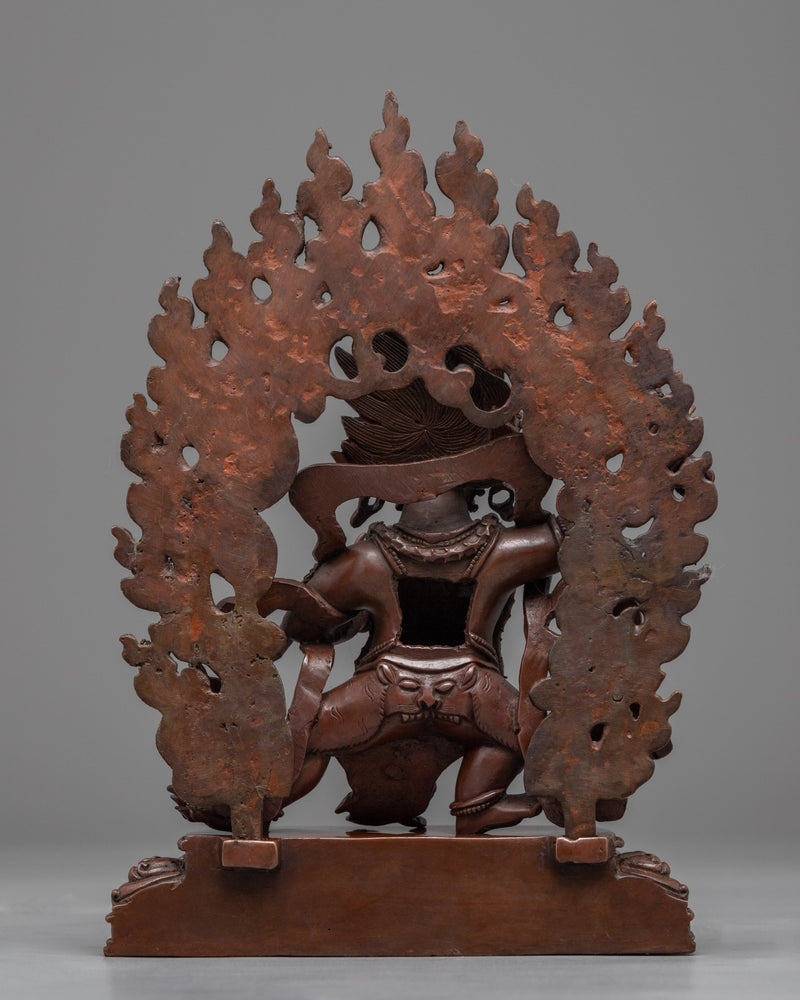Vajrapani Bodhisattva Statue | Traditional Himalayan Buddhist Artwork