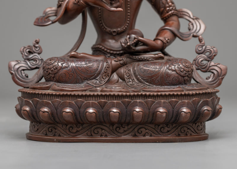 Buddha Vajrasattva Statue for Religious and Meditative Purpose | Hand Carved Buddhist Art