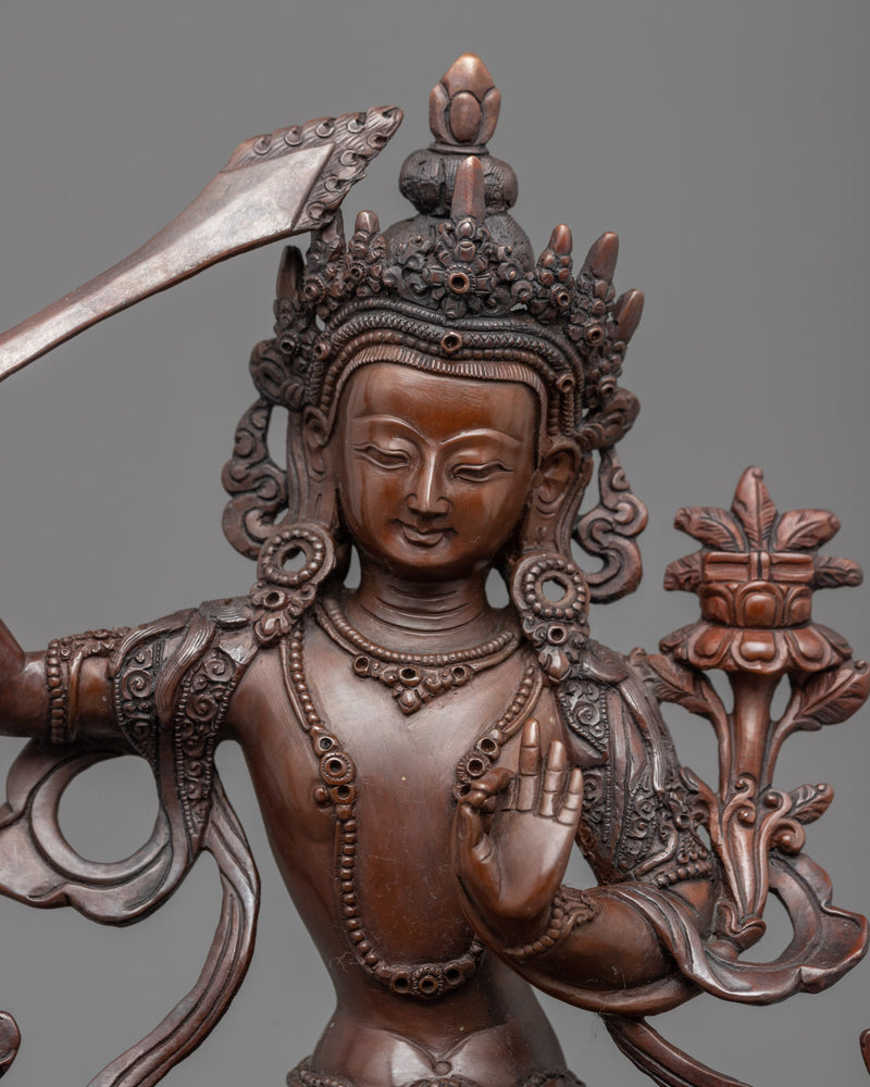 Manjushri Bodhisattva Statue | Bodhisattva of Wisdom, Manjushri Sculpture
