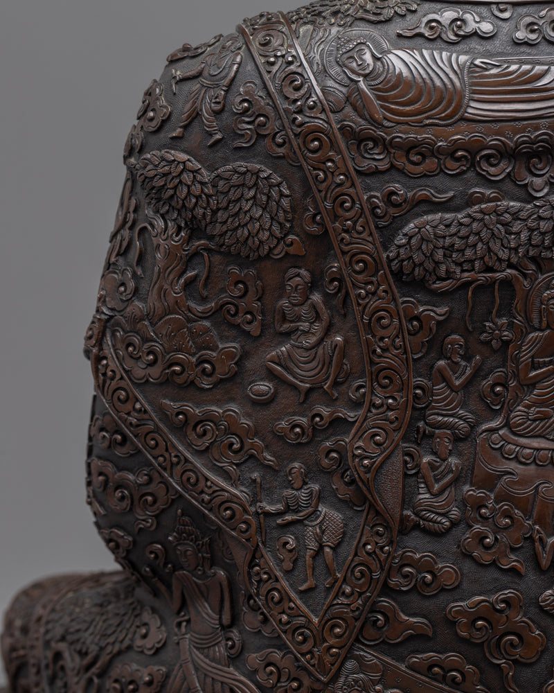 Buddha Shakyamuni Sculpture for Meditation and Yoga | Himalayan Buddhist Art