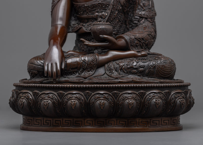 Buddha Shakyamuni Sculpture for Meditation and Yoga | Himalayan Buddhist Art