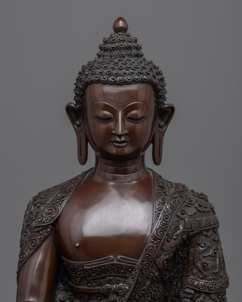 Buddha Shakyamuni Sculpture for Meditation and Yoga | Himalayan Buddhist Art