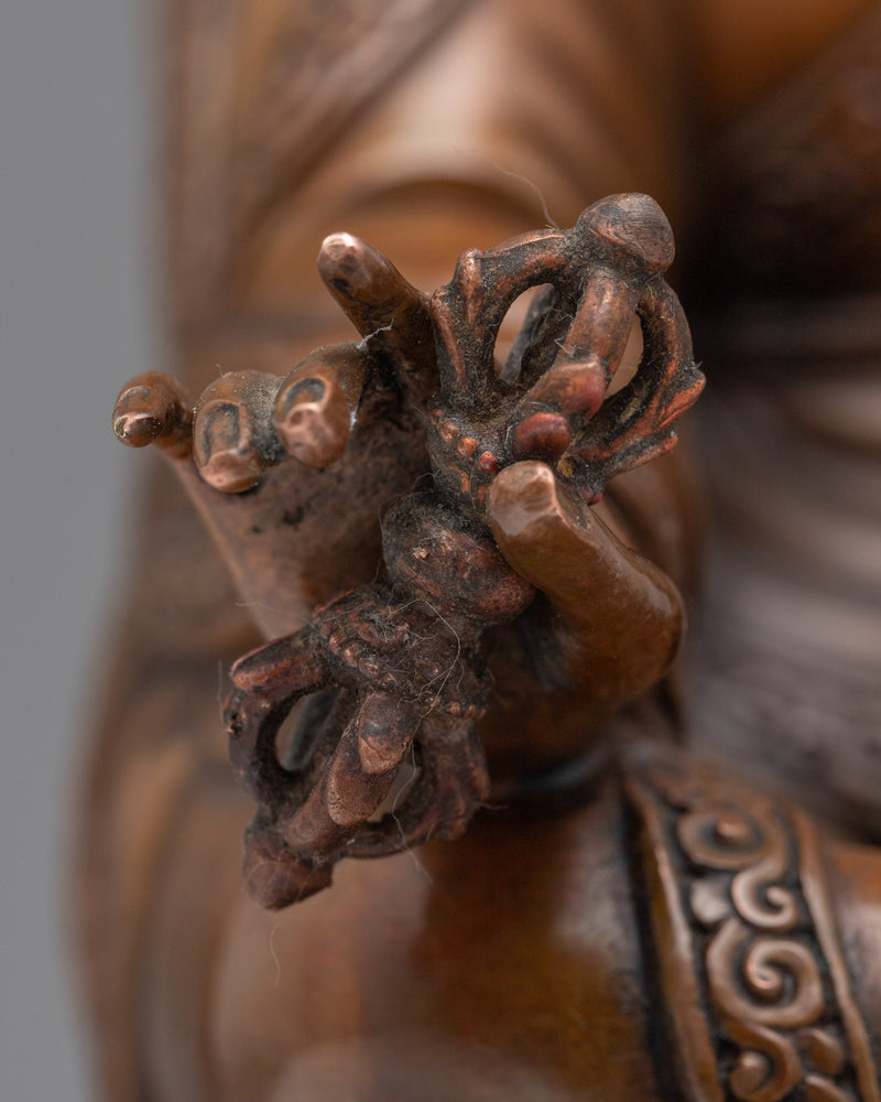 Guru Rinpoche Empowerment Sculpture | Traditional Himalayan Artwork for Devotees
