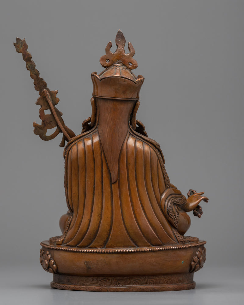 Guru Rinpoche Empowerment Sculpture | Traditional Himalayan Artwork for Devotees
