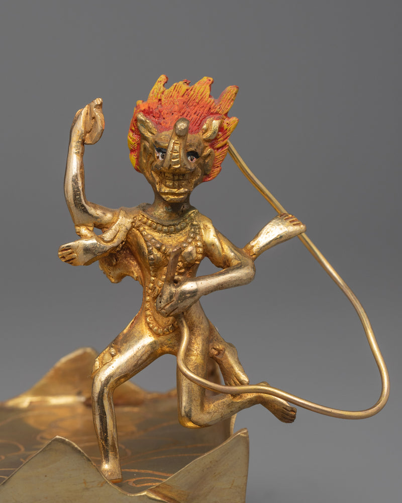 Palden Lhamo Sculpture | Buddhist Wrathful Protector Deity Statue