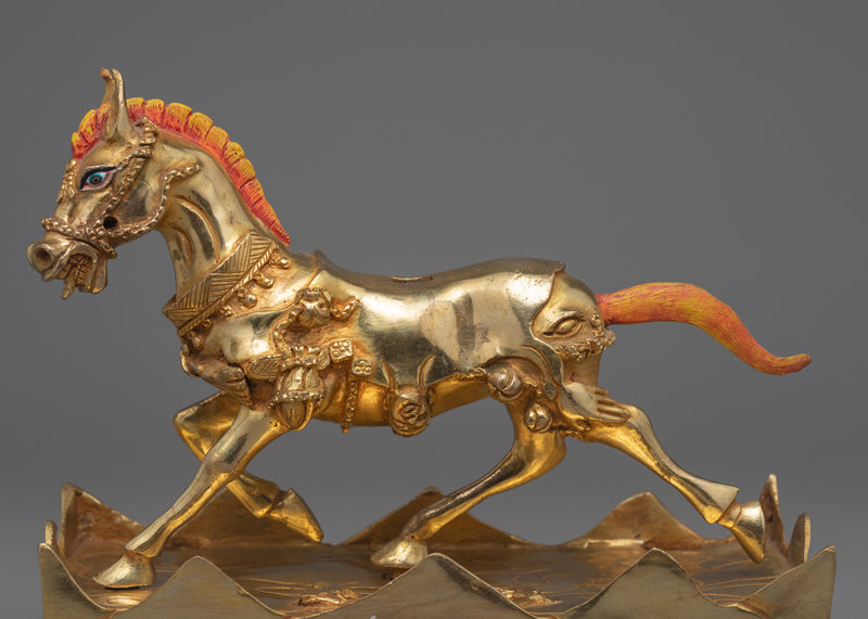 Palden Lhamo Sculpture | Buddhist Wrathful Protector Deity Statue