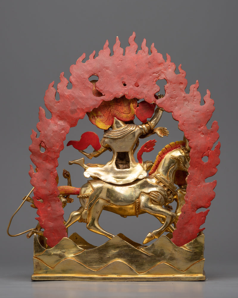 Palden Lhamo Sculpture | Buddhist Wrathful Protector Deity Statue