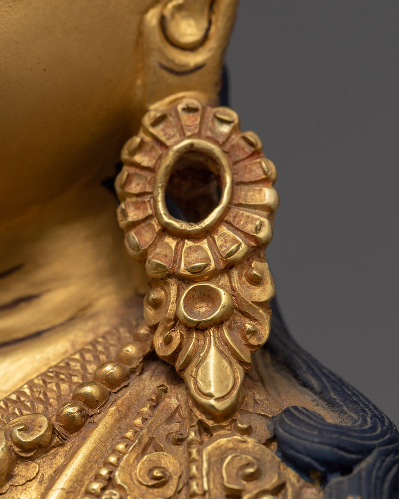 Padmasambhava Guru Rinpoche Figurine | Born from a Lotus, Precious Guru Statue