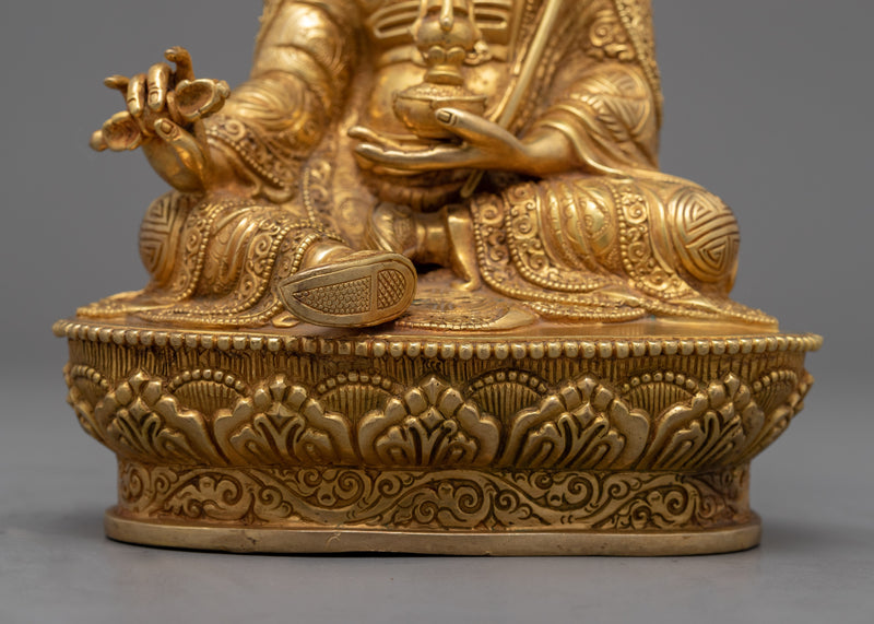 Padmasambhava Guru Rinpoche Figurine | Born from a Lotus, Precious Guru Statue