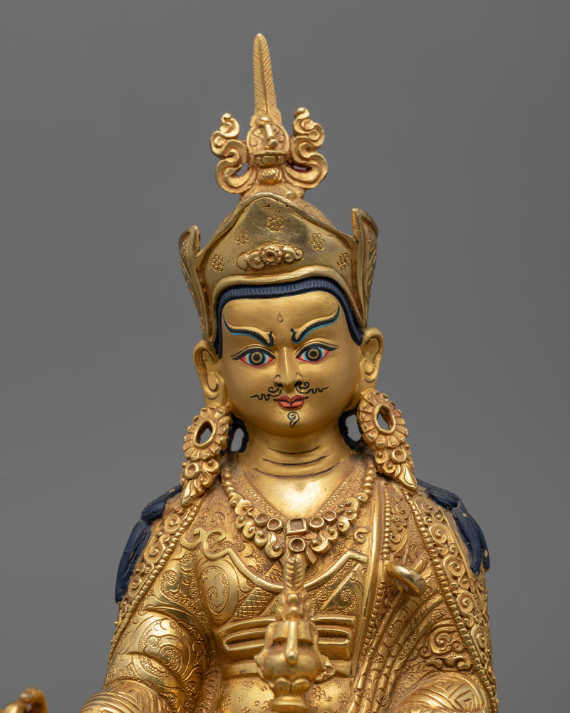 Padmasambhava Guru Rinpoche Figurine | Born from a Lotus, Precious Guru Statue