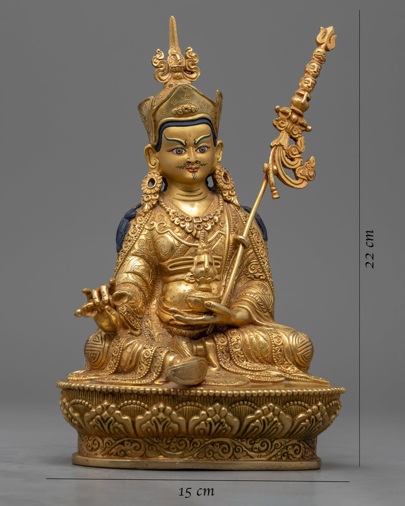 Padmasambhava Guru Rinpoche Figurine | Born from a Lotus, Precious Guru Statue