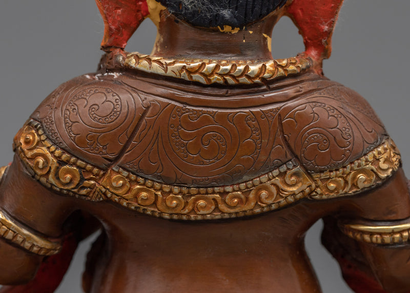 Ganesh Carved Ganesha Statue | Traditional Himalayan Religious Statue