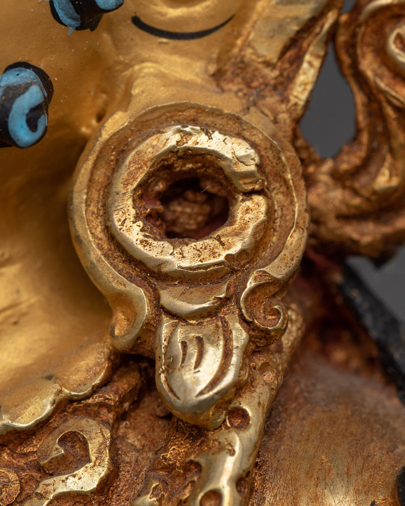 Dzambhala Statue Sculpture | Traditional Handcrafted Buddhist Art