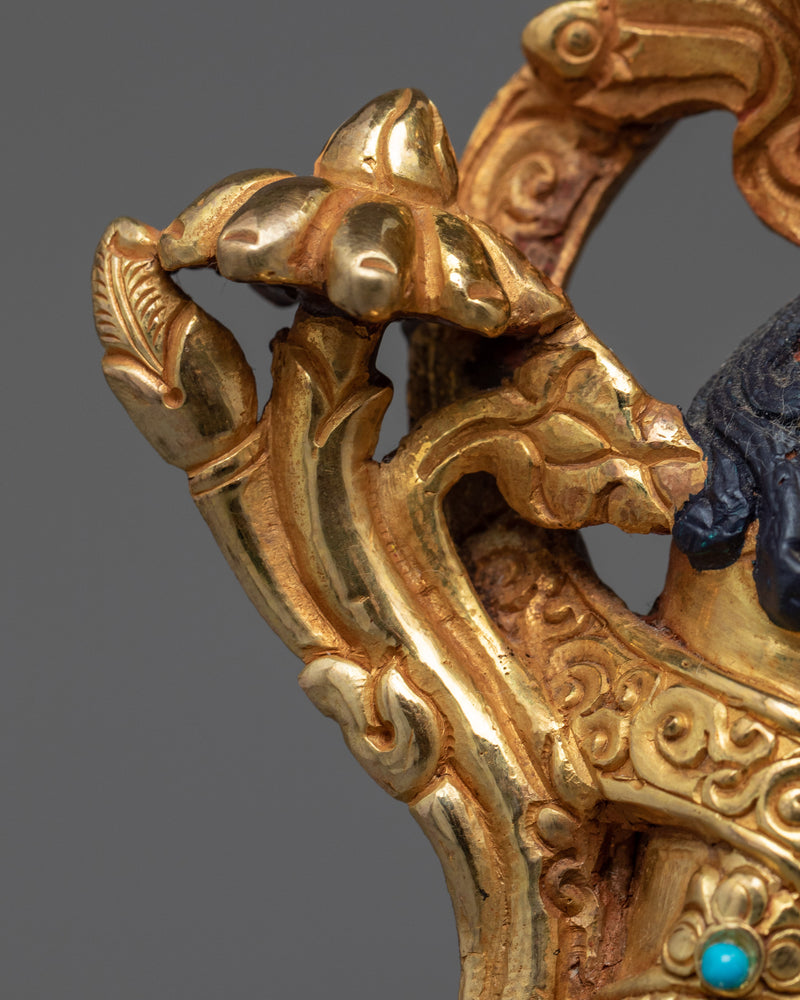 Green Tara Bodhisattva Sculpture | Hand-Carved Traditional Buddhist Statue