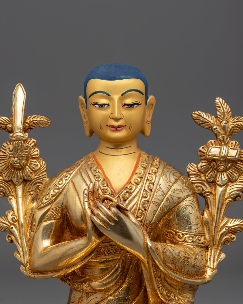 Je Tsongkhapa Statue Set | Je Tsongkhapa, Je Gyaltsab, Je Khedrup Statue