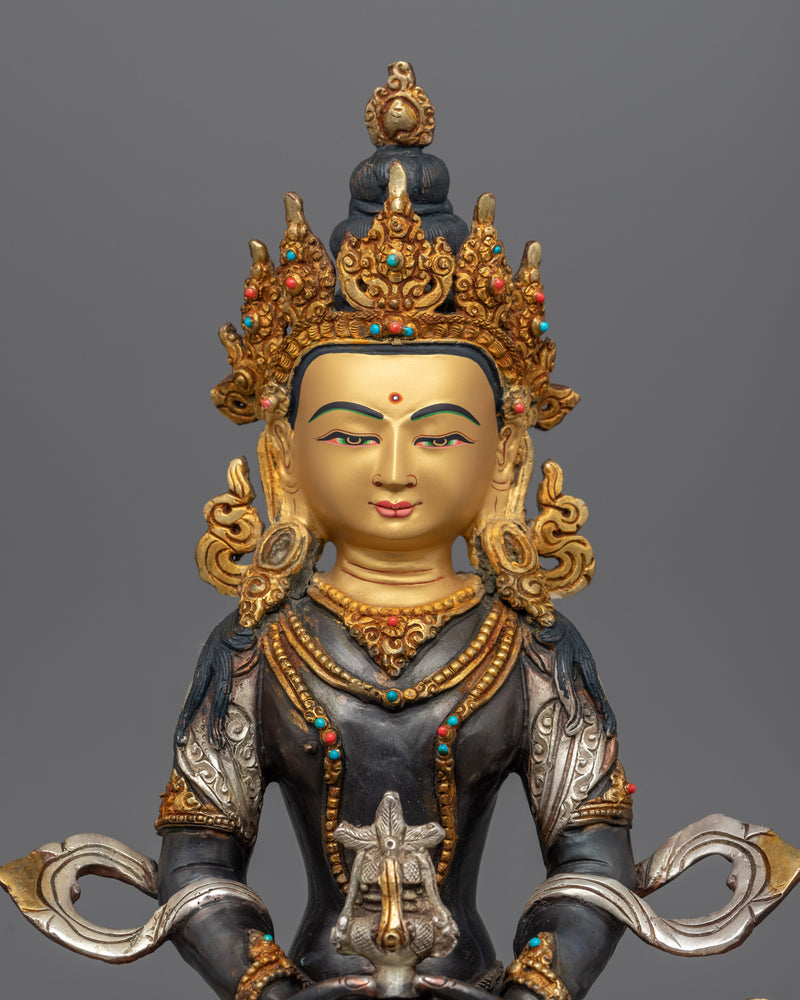 Amitayus Buddha Statue for Meditation and Altars | Handcrafted Buddhist Statue